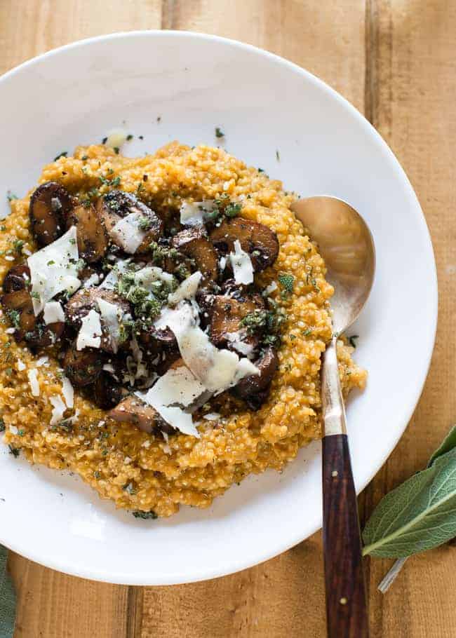 Pumpkin Quinoa Risotta | HelloGlow.co