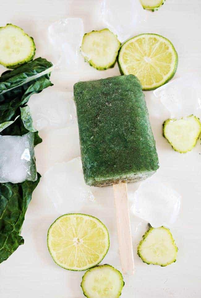 Kale Detox Popsicles | 3 Veggie Popsicle Recipes