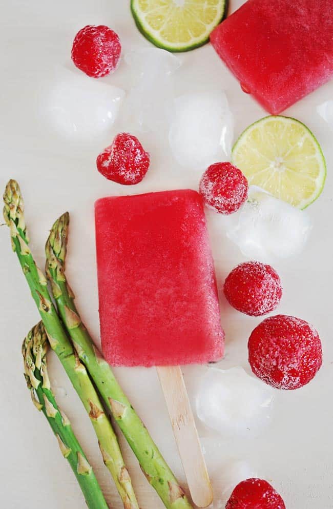 Berry Asparagus Popsicles | 3 Veggie Popsicle Recipes