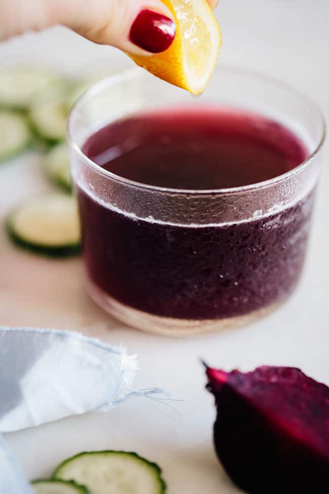 Beet Green Juice | 3 Detox Juices