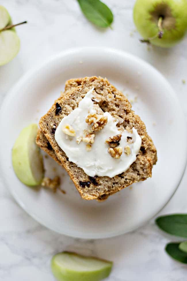 Vegan Spiced Apple Bread