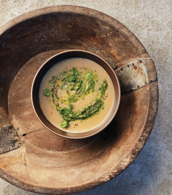 Sweet Potato & Maca Soup