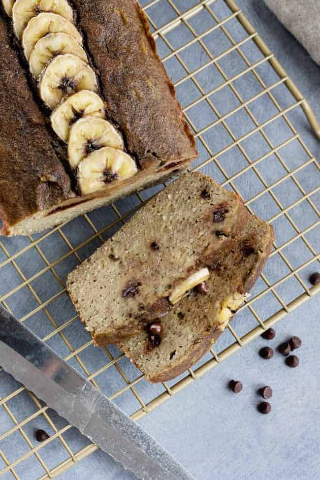 Sunflower Butter Banana Bread