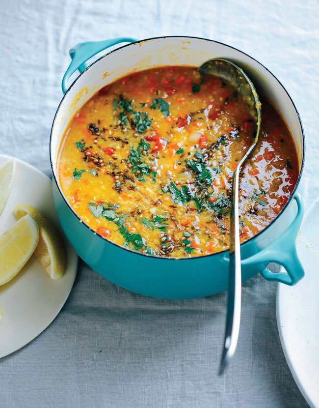 Weeknight Root Vegetable Dal