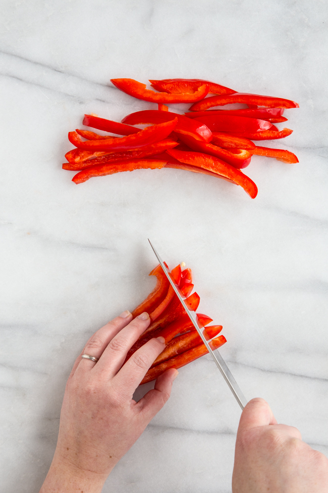 How to Cut Bell Peppers