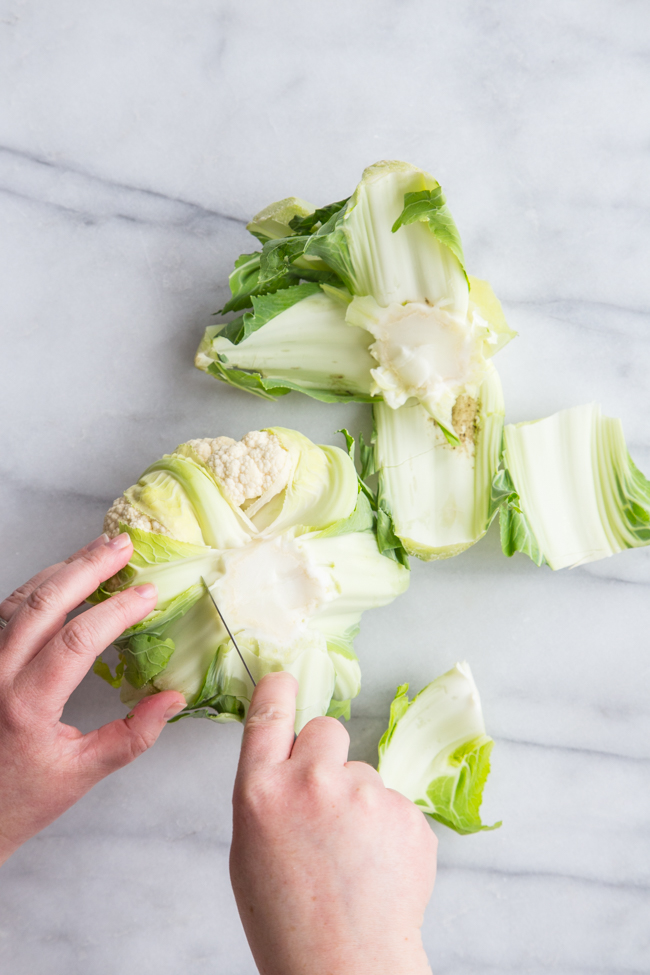 How to Cut Cauliflower