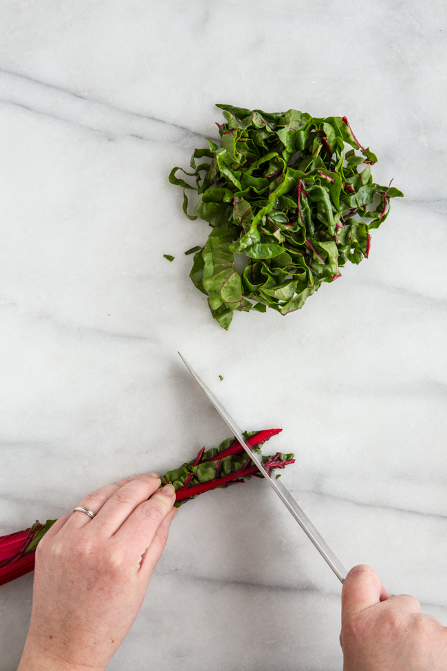 How to Cut Swiss Chard