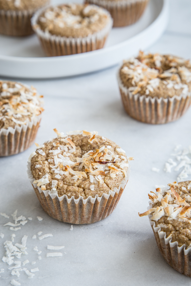 Gluten-Free Parsnip Morning Glory Blender Muffins