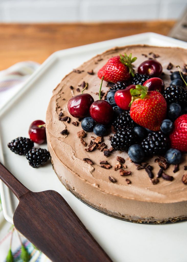 Vegan Mexican Cheesecake