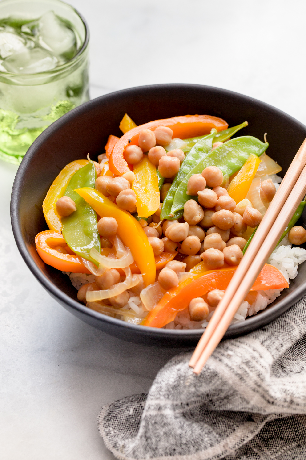 Your New Go-To Meatless Monday Dinner: Quick Chickpea Stir Fry