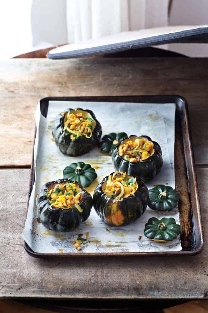 This Walnut Stuffed Squash Is the Perfect Vegetarian Thanksgiving Dish