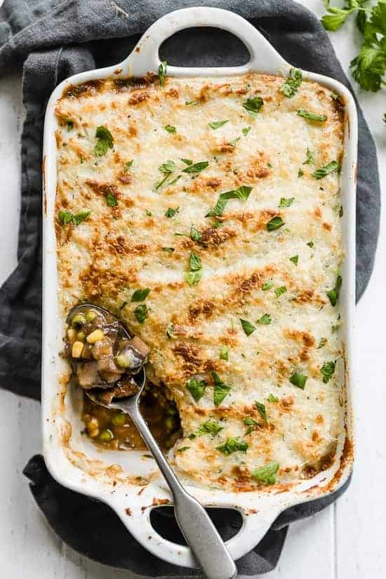 Portobello Shepherd's Pie from Skinnytaste