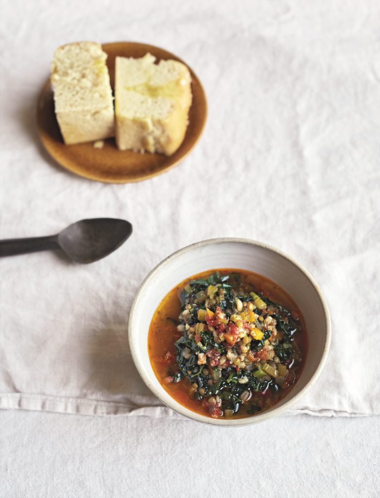 Tuscan Lentil & Grain Broth from Plants Taste Better