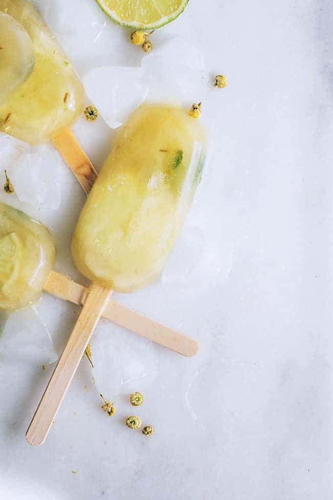 Herbal Popsicles to Soothe Upset Stomachs