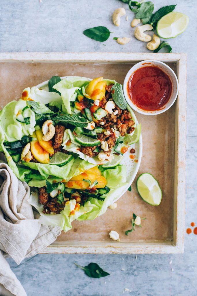 These Hoisin Tempeh Lettuce Wraps Are Fresh, Summery, and Best of All: Fast!