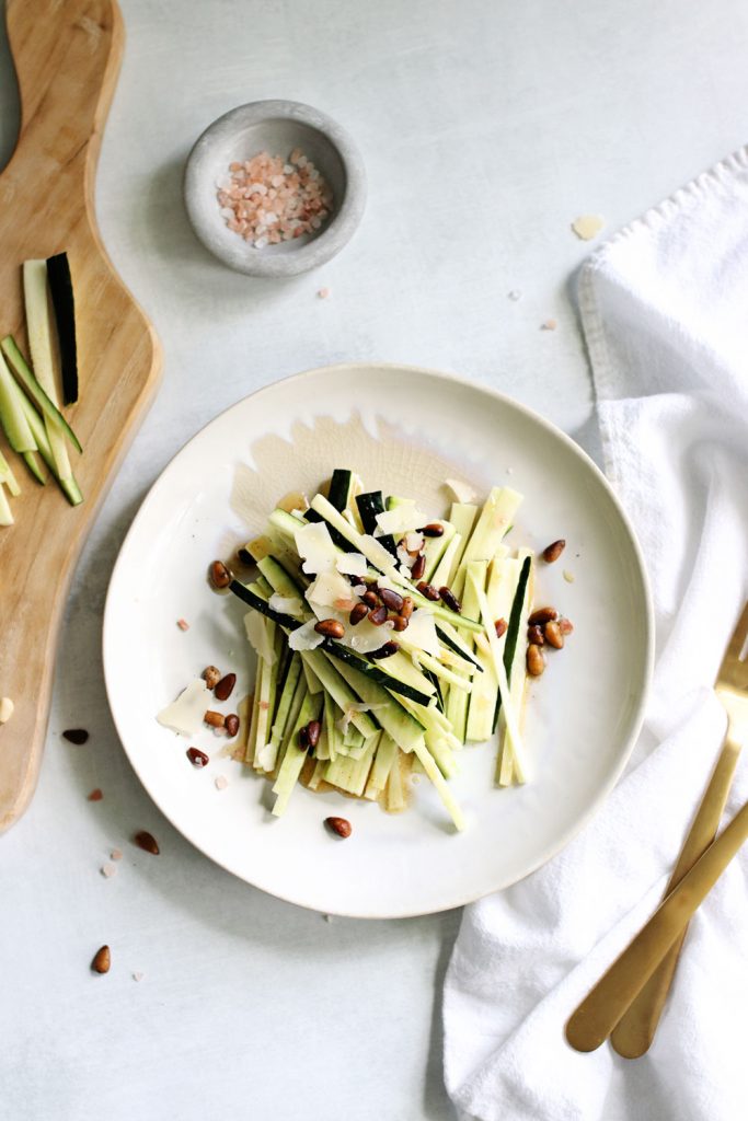 Warm Zucchini Salad with Brown Butter and Pine Nuts (and It's Keto!)