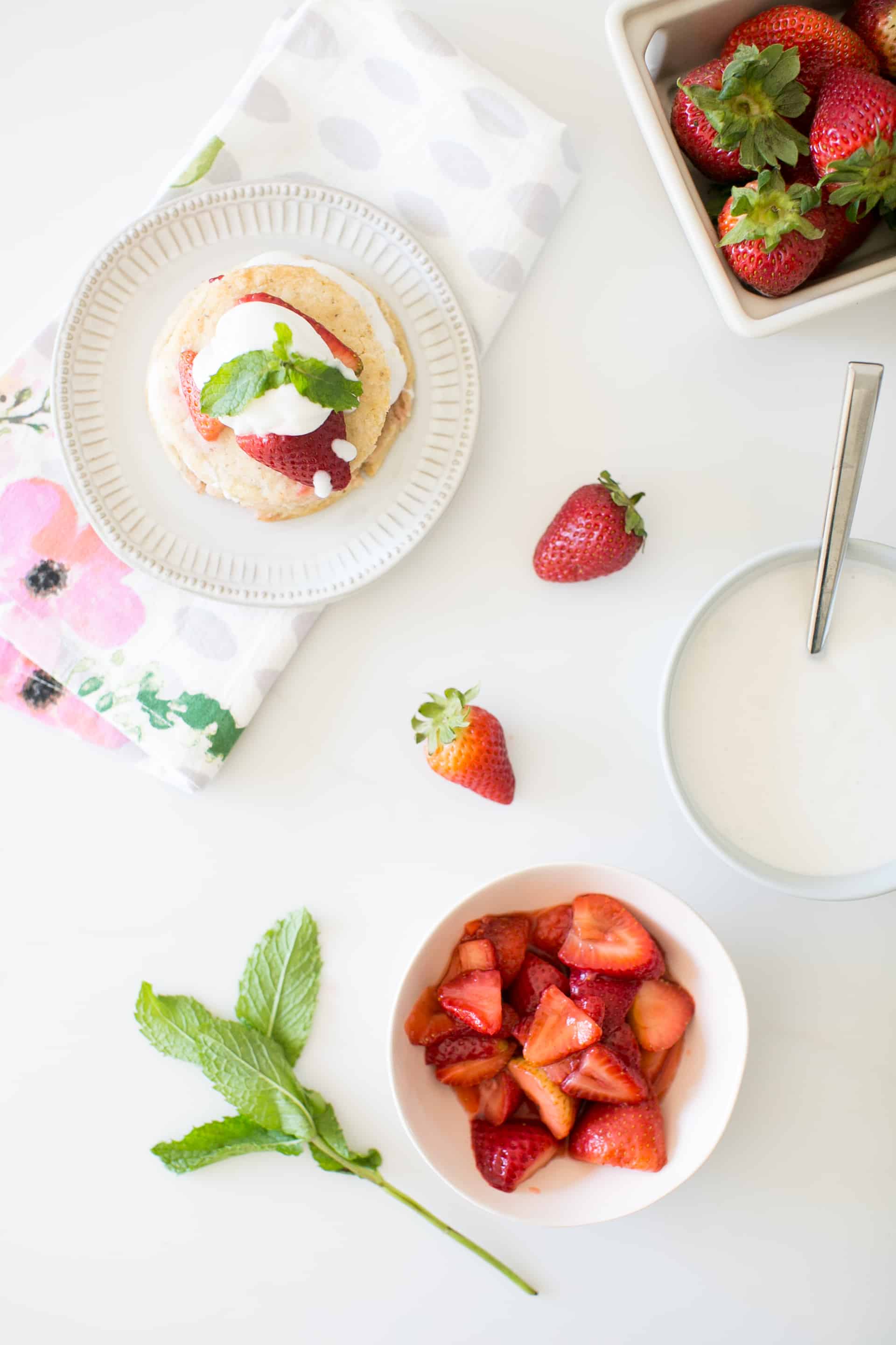 This Strawberry Maca Shortcake Will Be Your Go-To Summer Dessert