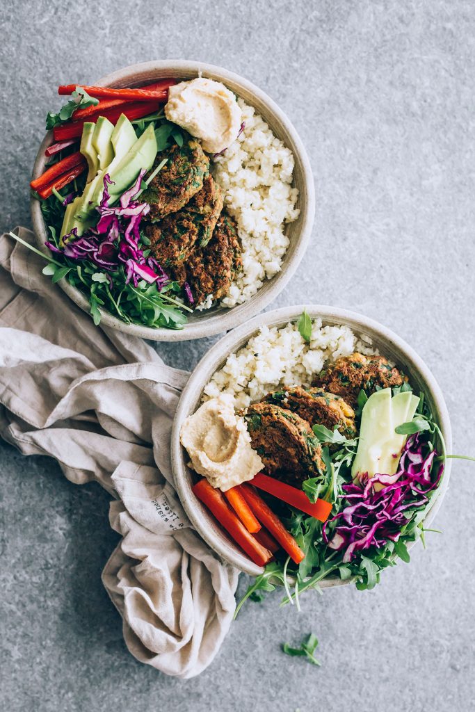 These Cauliflower Falafel Power Bowls Are Perfect for Meal Prep