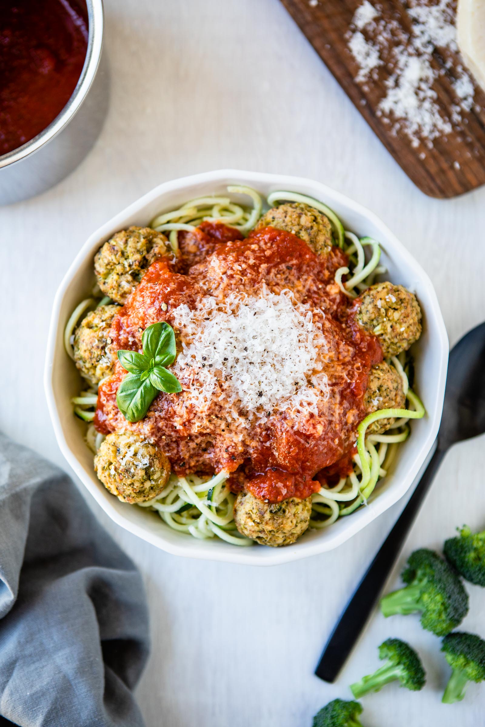 Our Favorite Meatless Meatballs - And Hey, They're Keto Too!