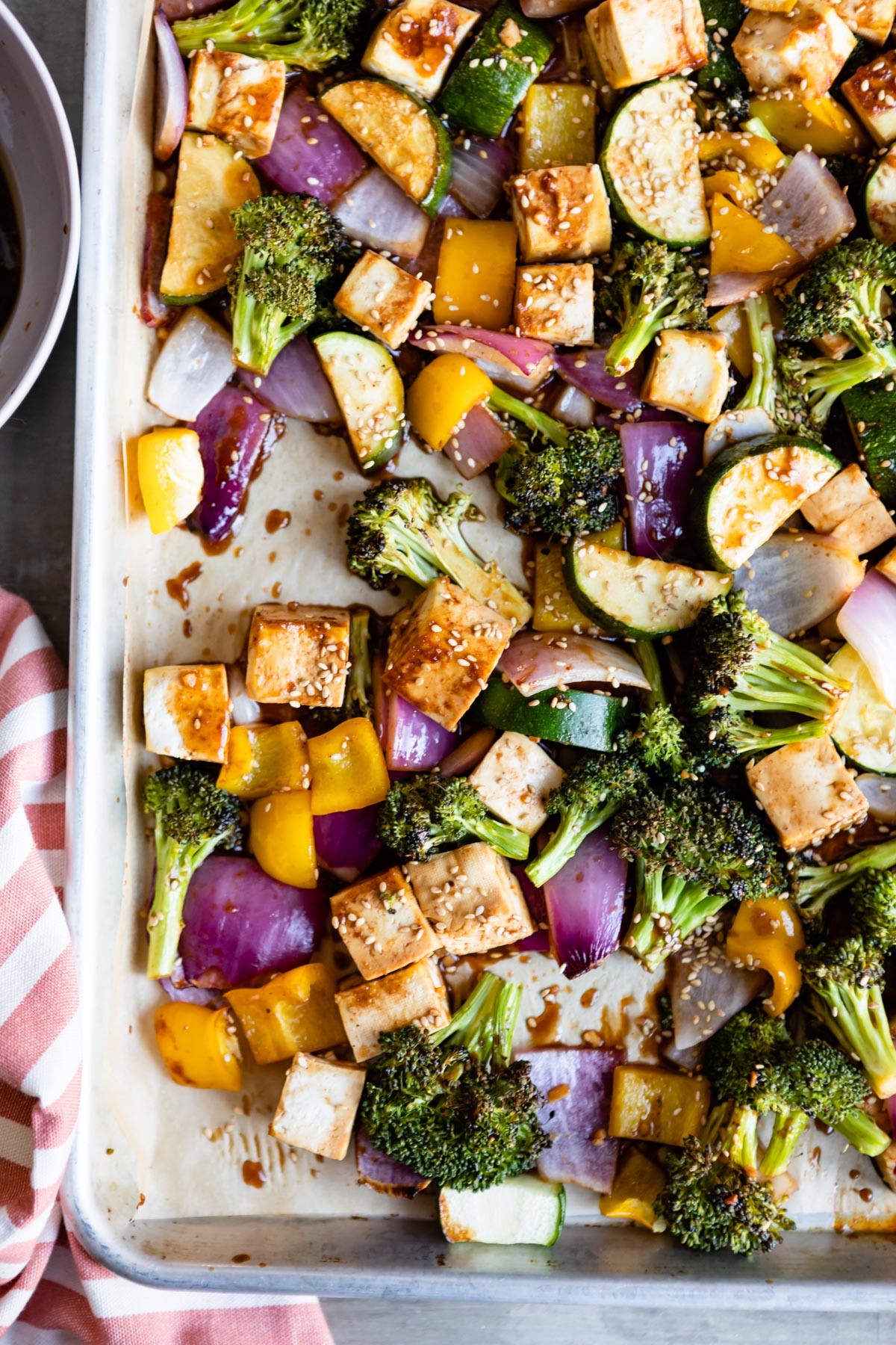 Sheet Pan Hoisin Tofu and Vegetables