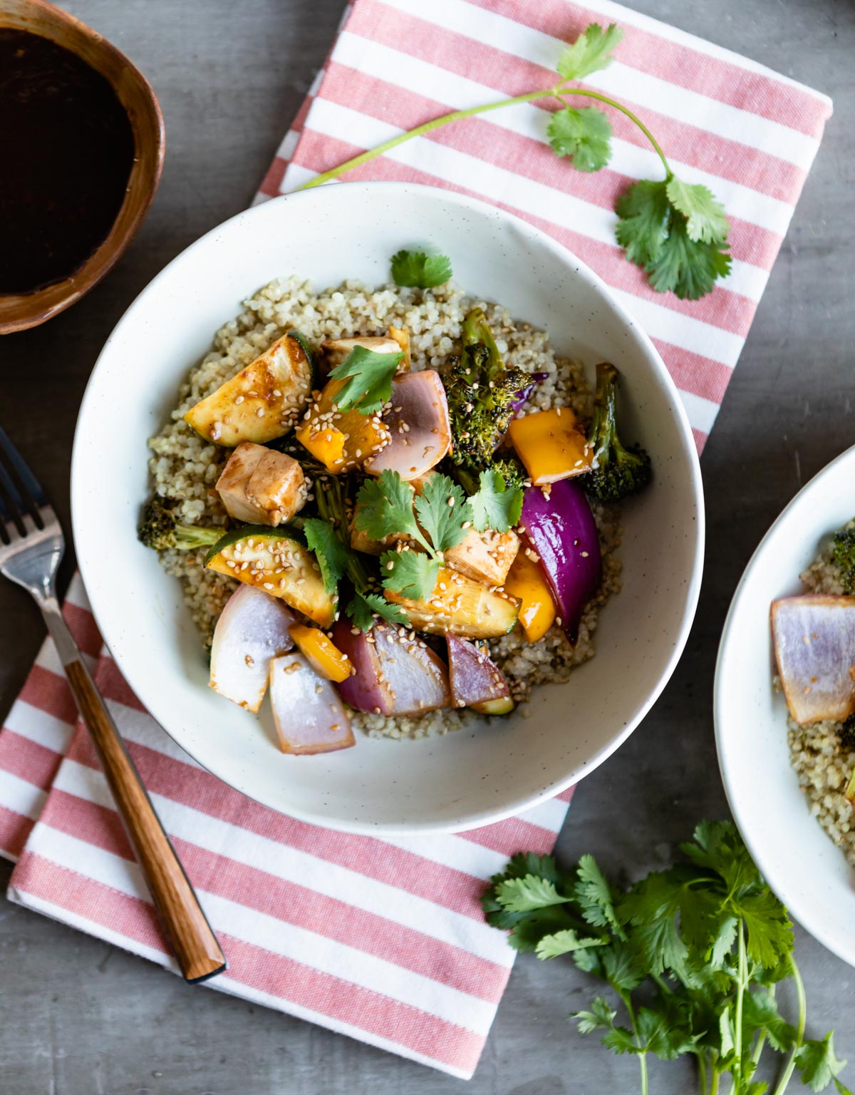 Sheet Pan Hoisin Tofu and Vegetables