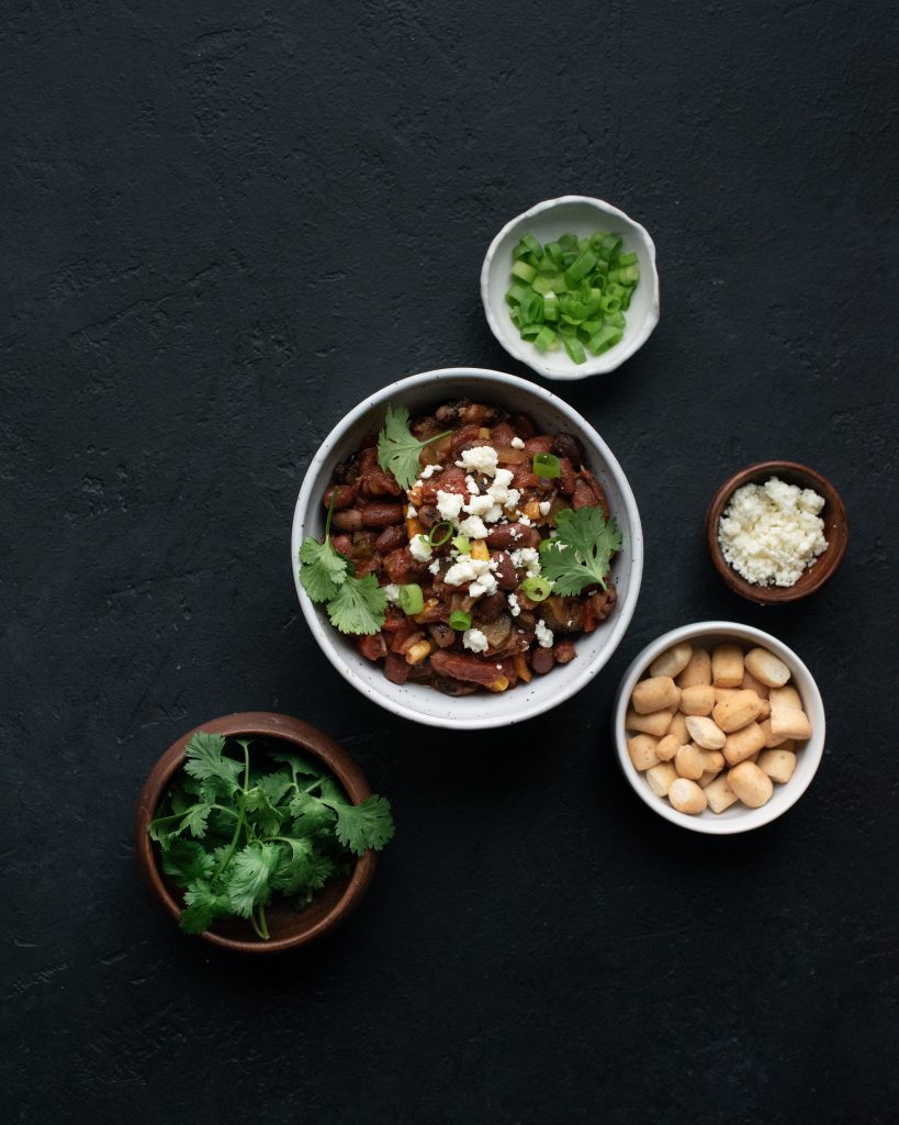 Vegetable and Heirloom Bean Chili