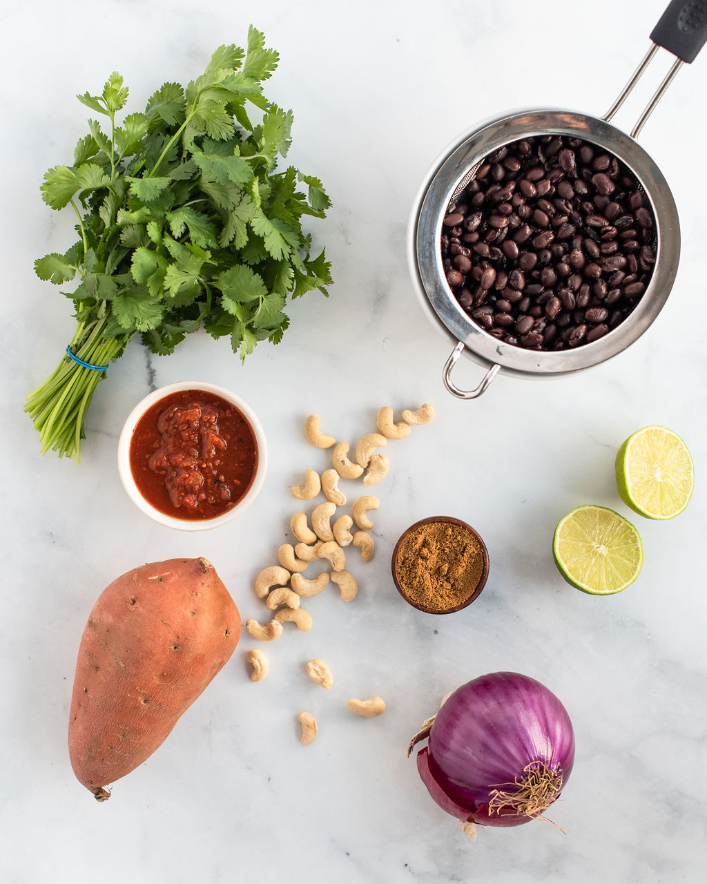 Black Bean and Cumin-Roasted Sweet Potato Tacos