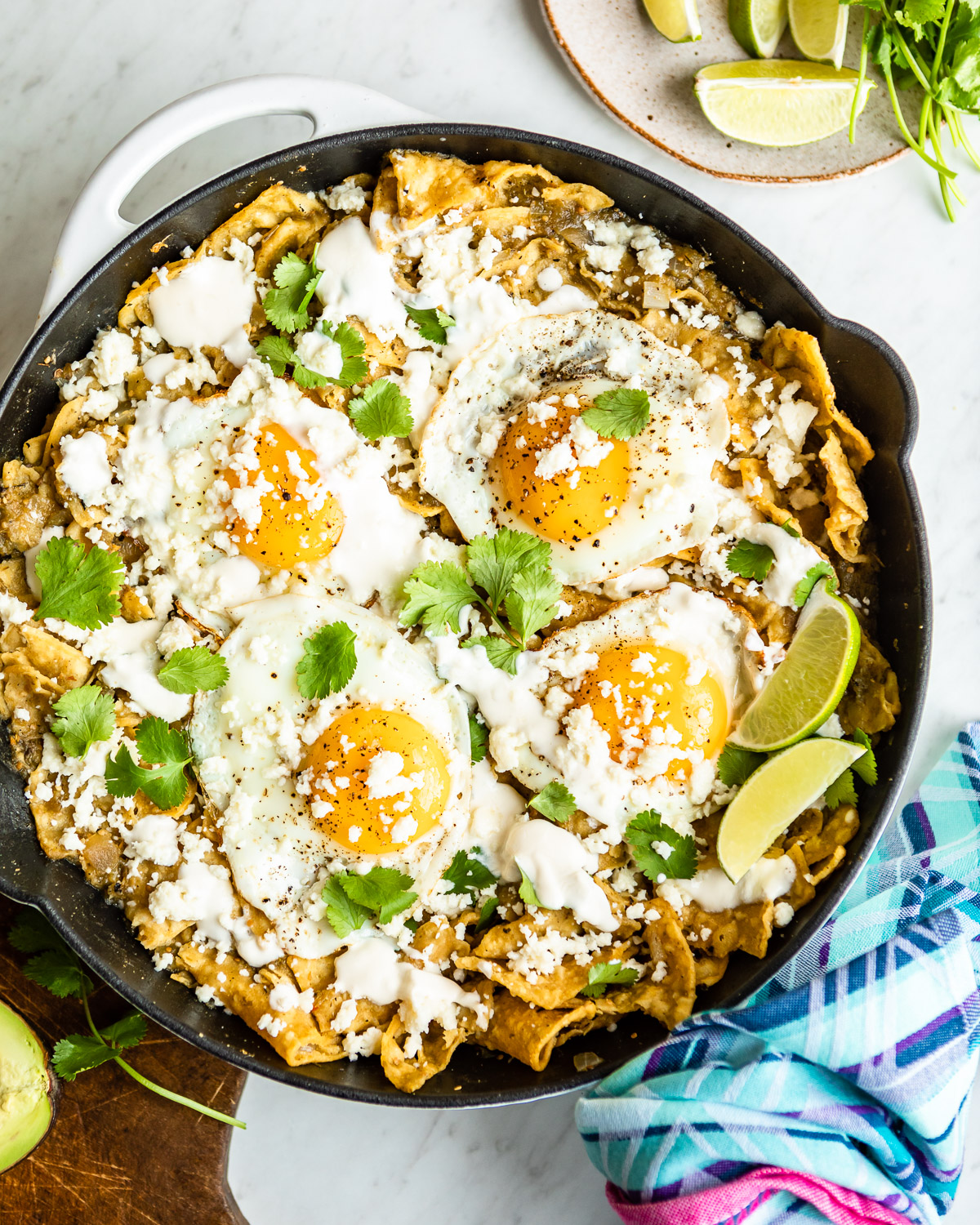 Quick And Easy Chilaquiles Verdes Hello Veggie