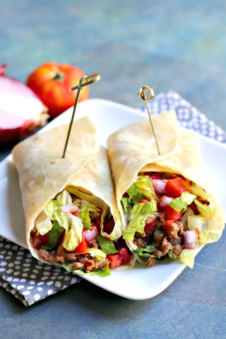 8 Vegetarian Burritos to Make For Lunch This Week | Hello Veggie