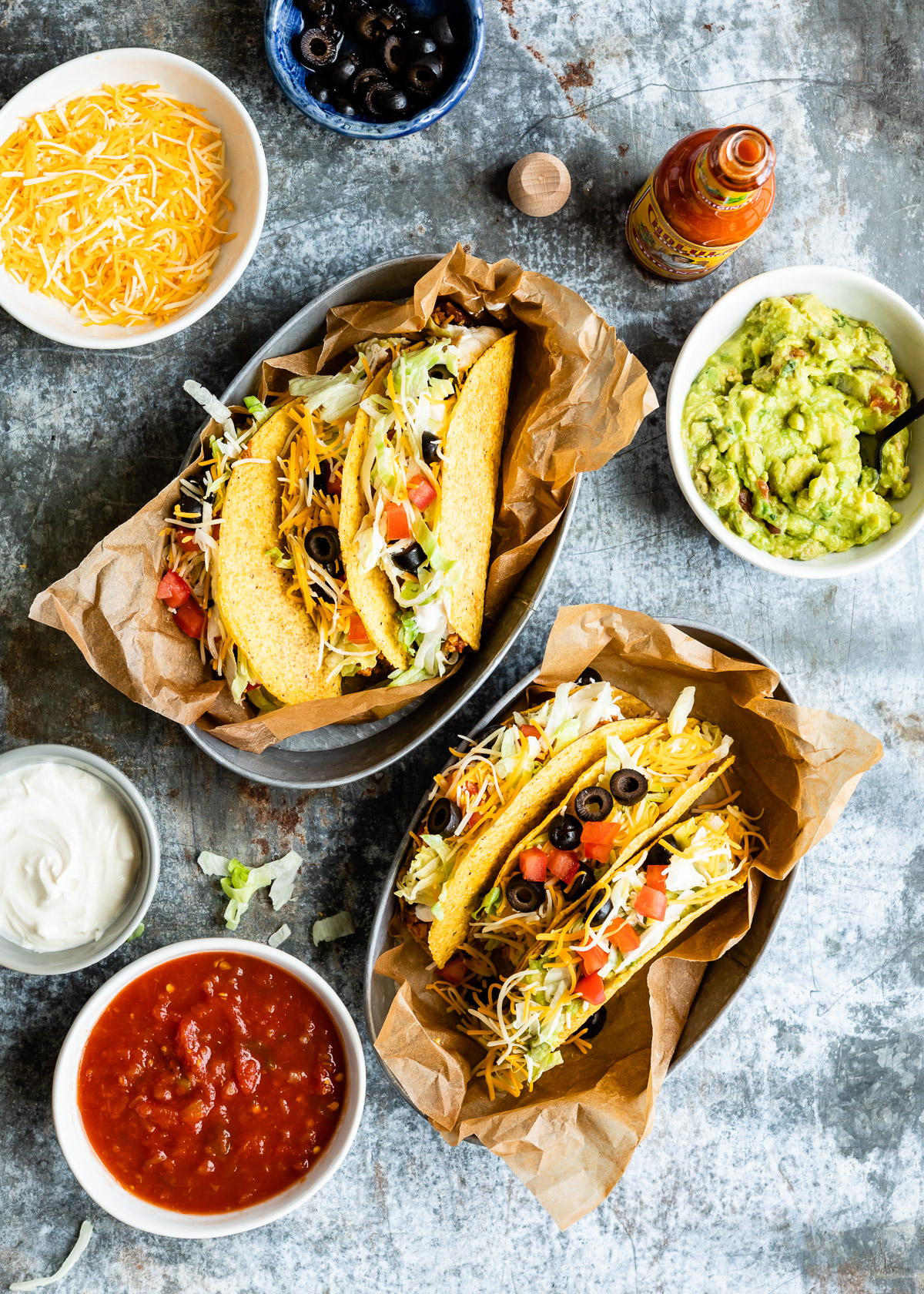 Old School Vegetarian Tacos | Hello Veggie