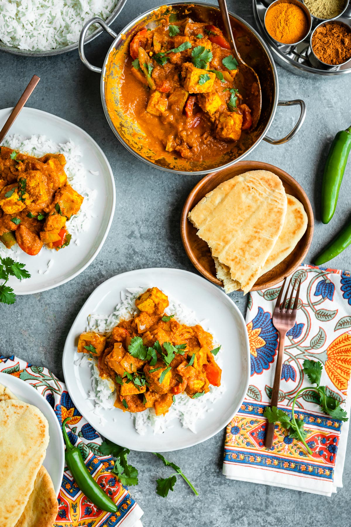 Tofu Jalfrezi