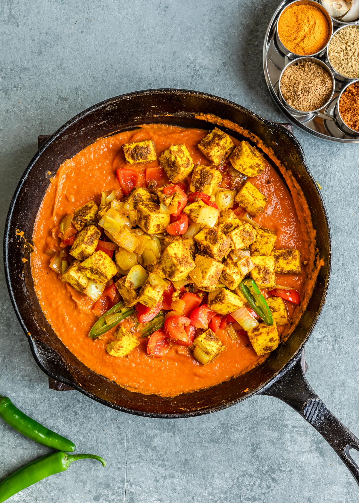 Tofu Jalfrezi | Hello Veggie