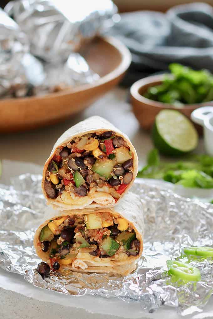 8 Vegetarian Burritos to Make For Lunch This Week