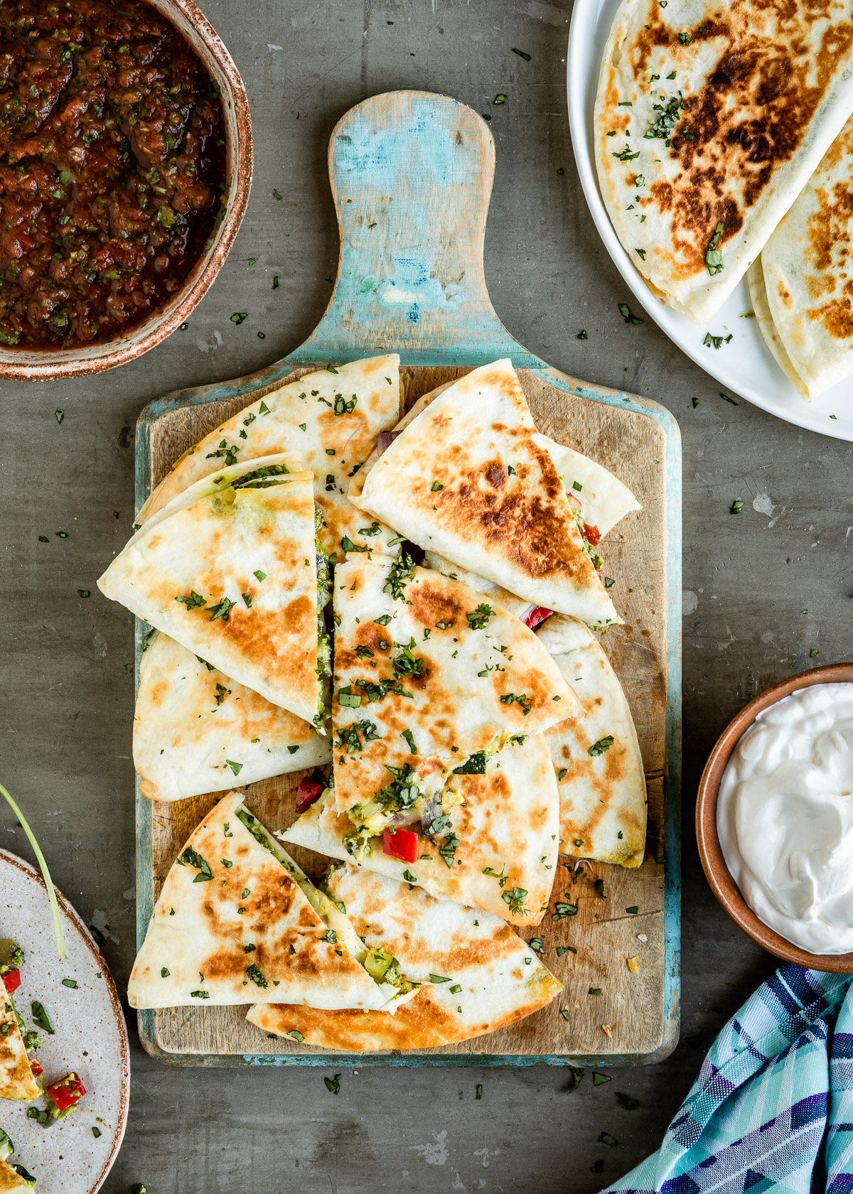 9 Vegetarian Quesadilla Recipes to Whip Up This Week