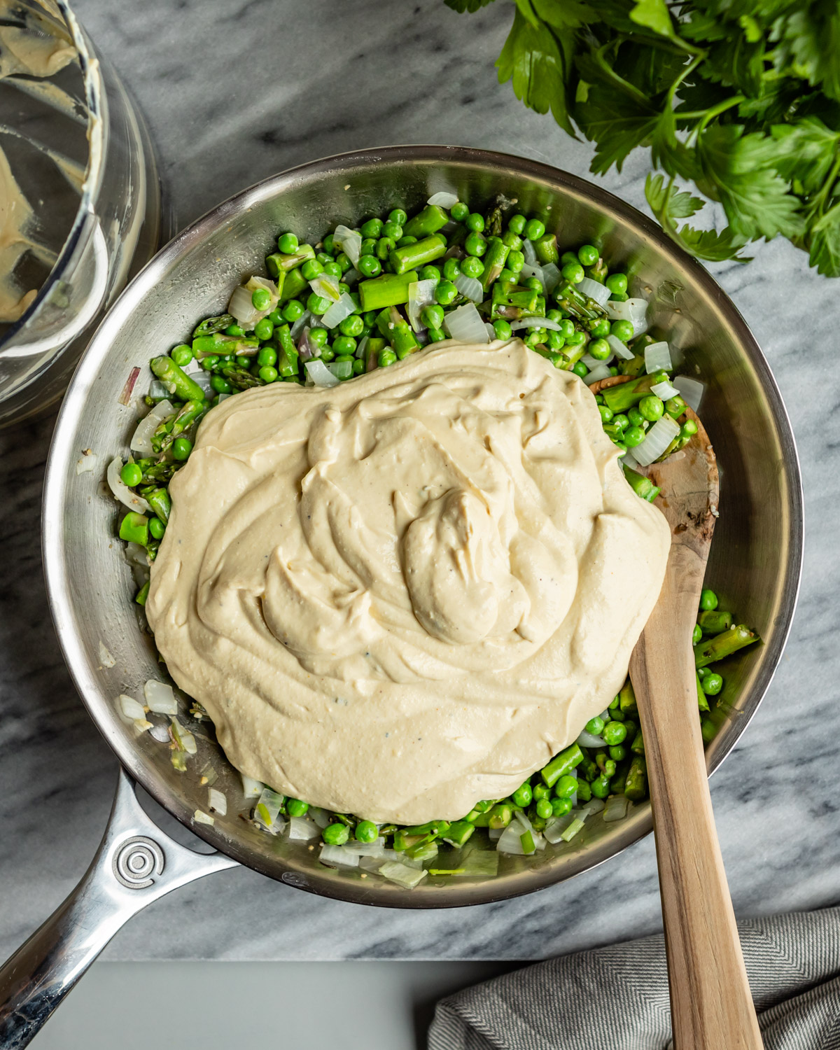 Vegan Spring Vegetable Quiche | Hello Veggie