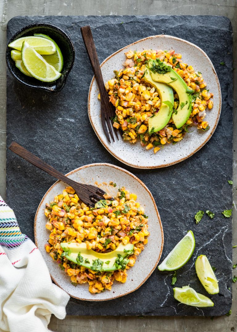 Vegan Mexican Corn Salad | Hello Veggie
