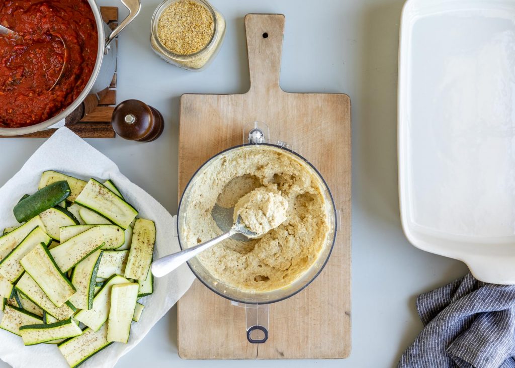 Vegan Zucchini Lasagna | HelloVeggie.co