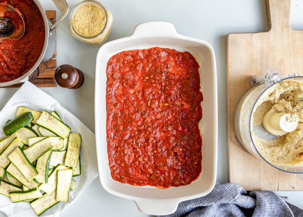 Vegan Zucchini Lasagna | HelloVeggie.co