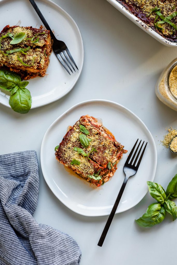 Vegan Zucchini Lasagna with Tofu Ricotta