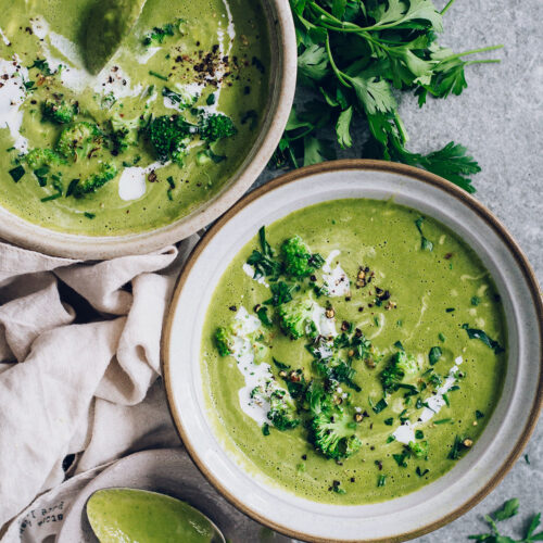 Cream of Broccoli Soup - A Healthier Version | Hello Veggie