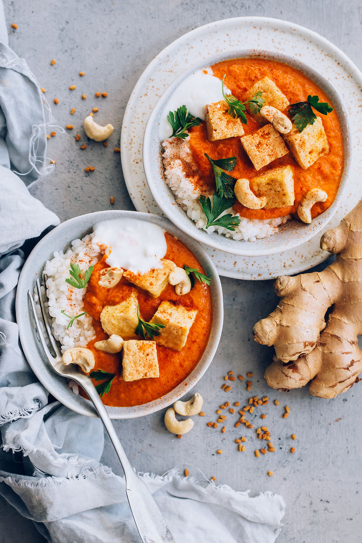 Vegan Butter Masala with Tofu | Hello Veggie