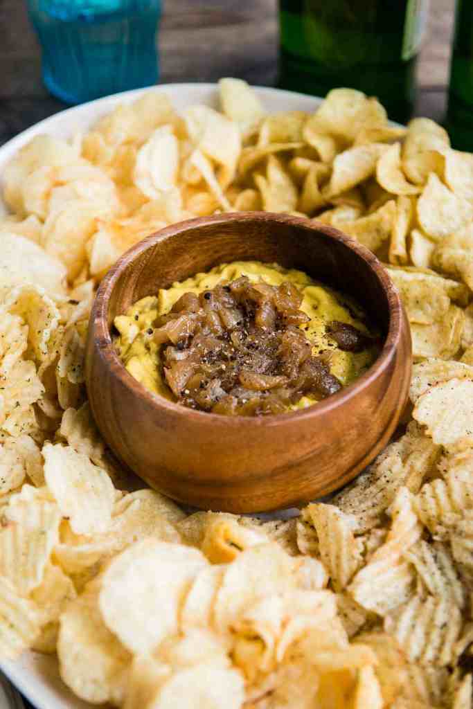 Pumpkin Caramelized Onion Dip