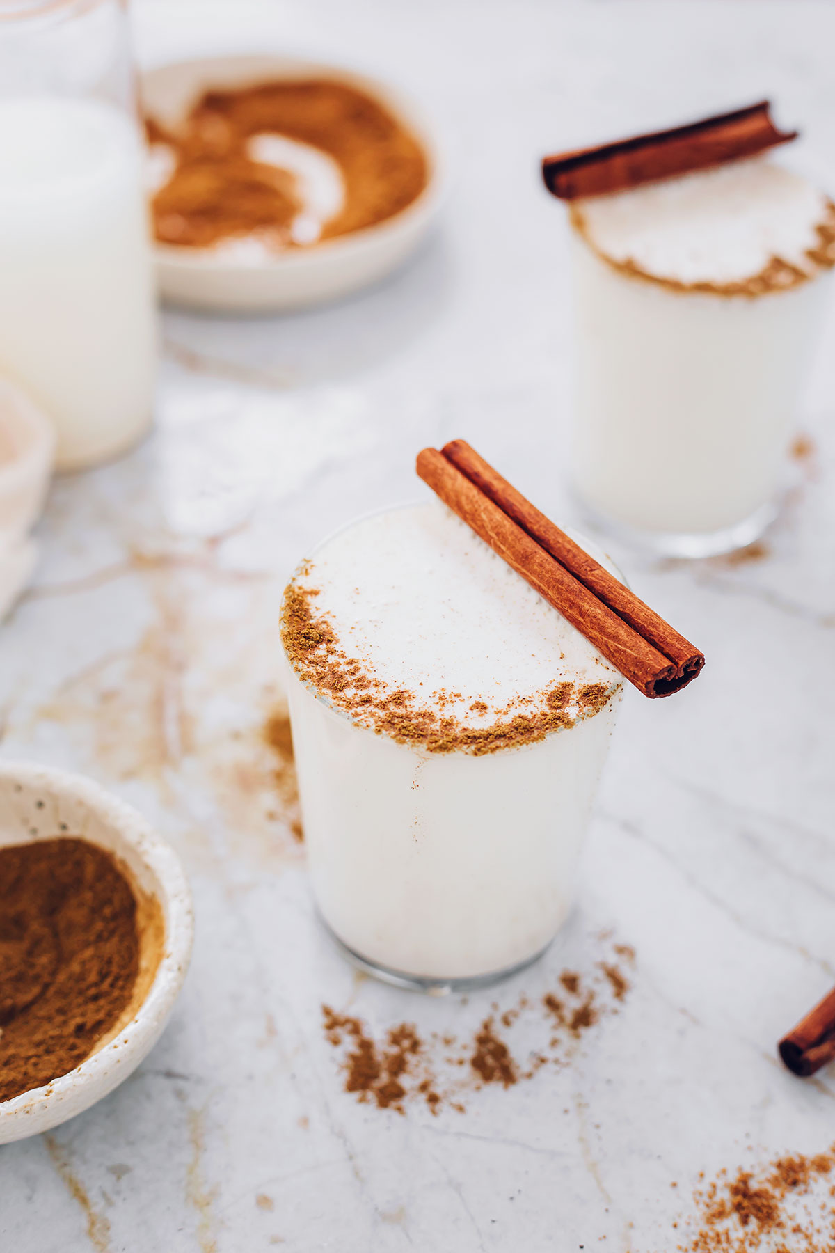 Cinnamon Horchata Milkshake - HelloGlow.co