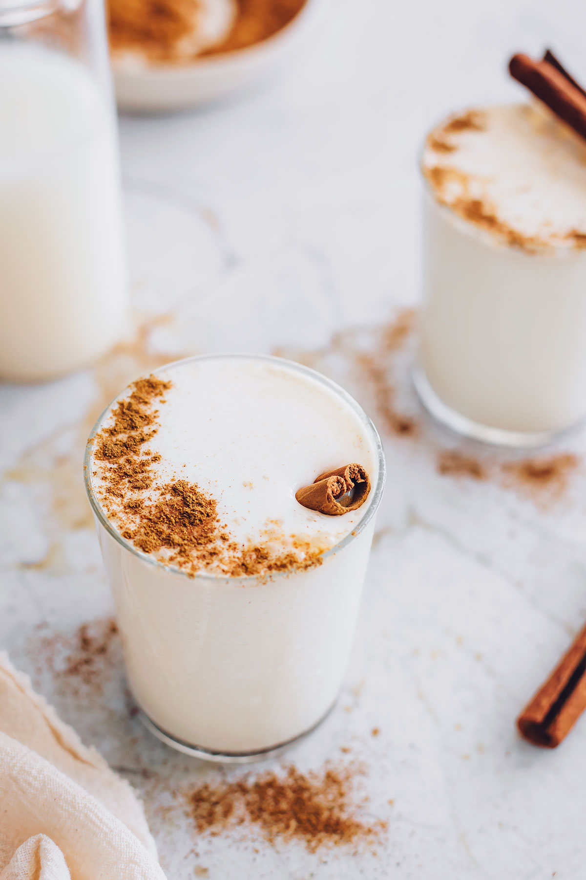 Cinnamon Horchata Milkshake - HelloGlow.co