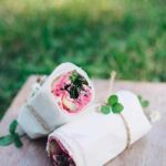 Beet Hummus Wrap - HelloVeggie.co