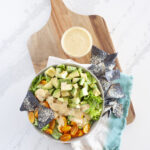 Chipotle Caesar Salad with Creamy Chipotle Caesar Dressing - HelloVeggie.co