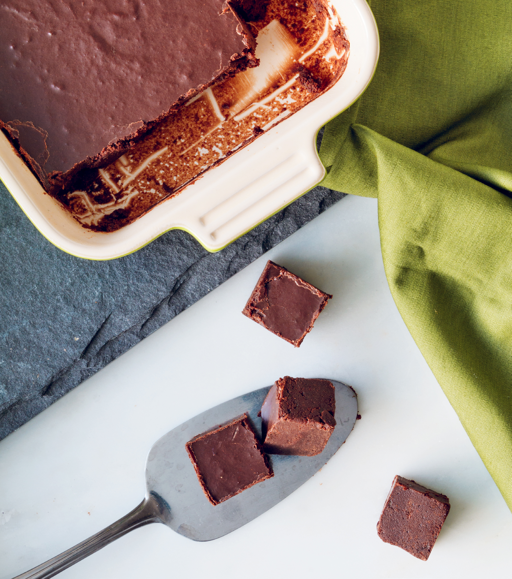 Creamy Avocado Fudge - HelloVeggie.co