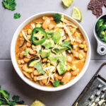 Totally Comforting White Bean "Chicken" Chili Recipe - Hello Veggie