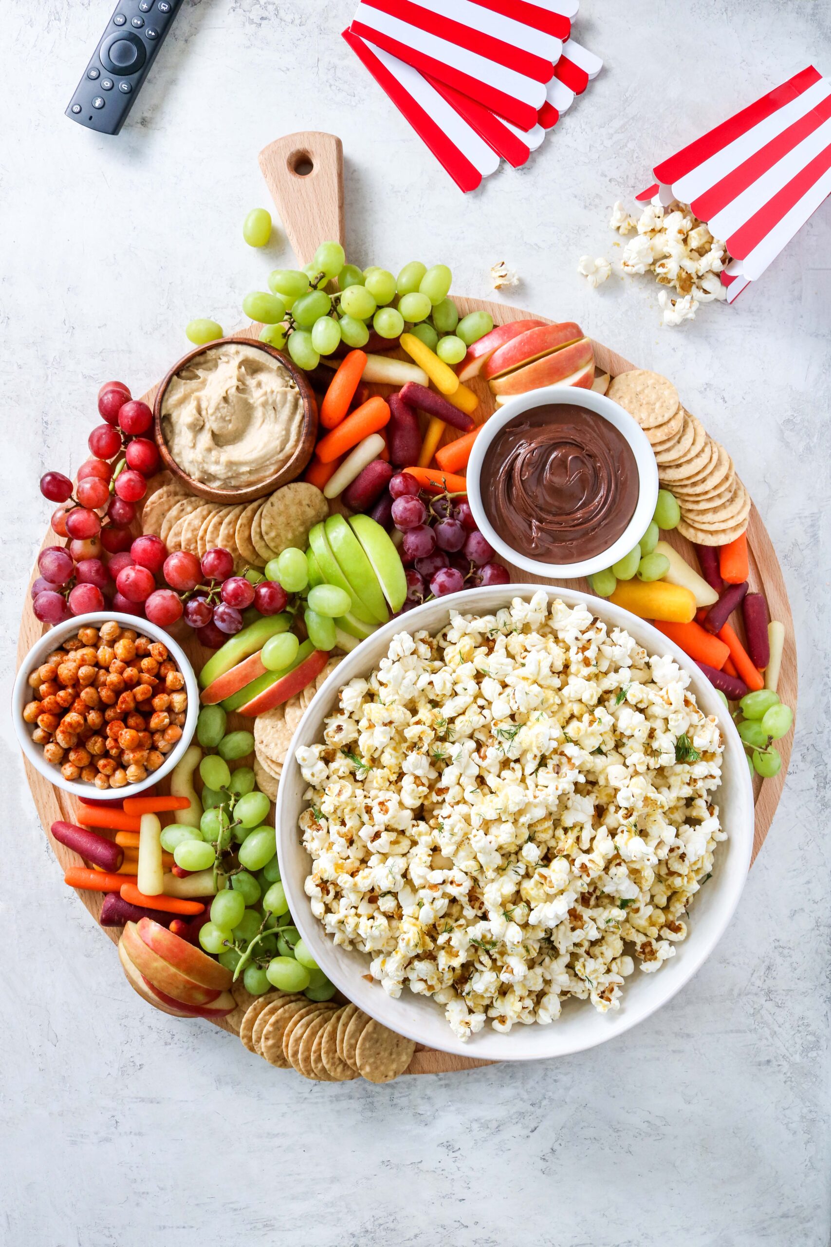 Family Movie Night Vegan Board  - Hello Veggie