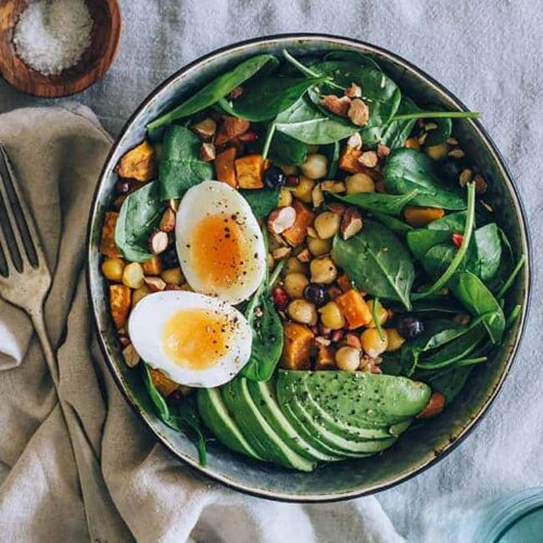 Nourishing Fall Protein Power Salad | Hello Veggie